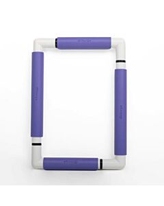 Stevig en lichtgewicht Nurge Clip (Snap) Frame van 29 x 29 cm in de kleur antraciet.