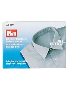 Prym Glaskopspelden assortiment 0.80x48mm zilver 029255