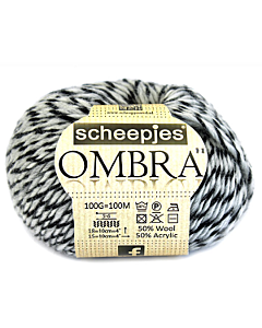 Scheepjeswol Ombra breigaren kl.2 zwart