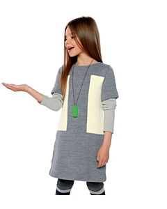 Phildar meiden jurk breien van Partner 3,5.