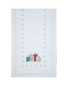 Borduurpakket voorbedrukte loper kraasen van Rico 31191.52.12