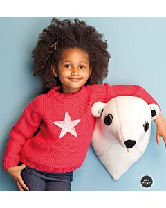 Breipakket meiden trui van Phildar van Rapido