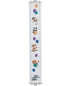 Borduurpakket  groelmeter wilde dieren Permin 35-1738