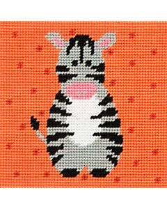 Anchor borduurpakket 1st kit Deborah de zebra 3690000-20035 voorbedrukt