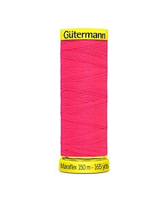 Gütermann Maraflex kleur 46 robijn rood is een elastisch naaigaren 