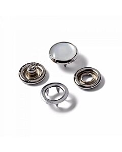 Prym Jersey navullingen drukknopen - paarlemoer 12 mm - 6 stuks 