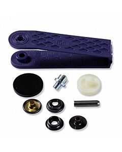 Prym vernietbare drukknopen Sport & Camping, brons 15mm 10 stuks