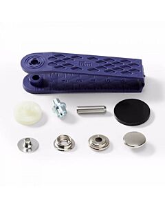 Prym vernietbare drukknopen Sport & Camping, zilver 15mm 10 stuks