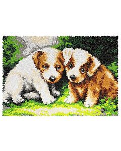 Orchidea smyrnapakket knoopkleed puppy's 4176 voorbedrukt