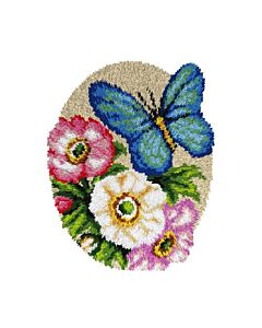 Smyrna Knoopkleed vlinder en klaprozen van Orchidea 4238