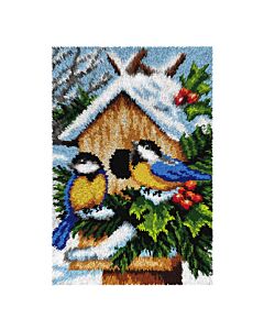 Orchidea smyrnapakket knoopkleed winter vogels 4243 voorbedrukt