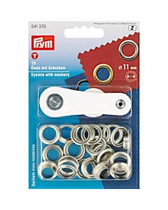 Ringen en schijven van Prym, 11mm