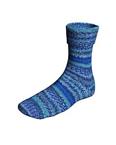 Lang Yarns Super Soxx kl.575 scottishislesoxx 4ply sokkenwol (zwart/rood/groen/blauw/paars) is een 4 draads sokkenwol