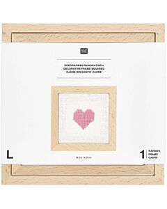 Rico Design decoratief frame vierkant 100212 14,5x14,5cm groot