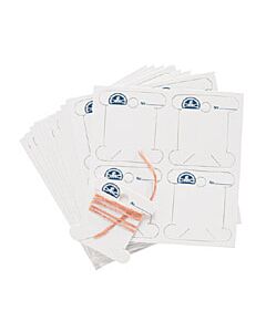 56 Kartonnen wikkelkaartjes van DMC.