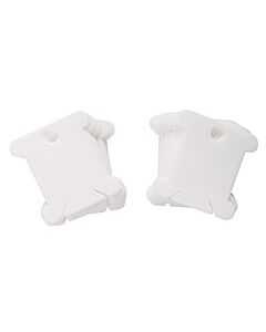 28 stuks wikkelkaarten van plastic van DMC.