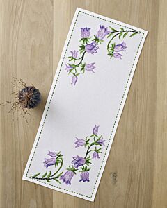 Permin borduurpakket loper 'klokjesbloemen' 63-5157 telpatroon