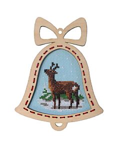 Orchidea borduurpakket hert 6646 telpatroon incl. frame