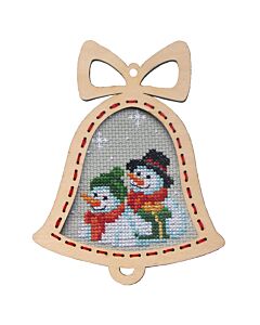 Orchidea borduurpakket sneeuwpop 6647 telpatroon incl. frame