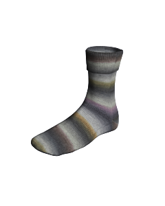 Lang Yarns Super Soxx Silk Color kl.463 WeekdaySoxx is een 4 draads sokkenwol