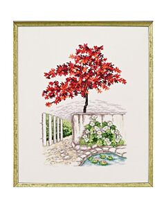 Permin borduurpakket Esdoorn in de tuin 70-3130