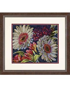 Borduurpakket fantastische bloemen borduren van Dimensions  gold collection 70-35399