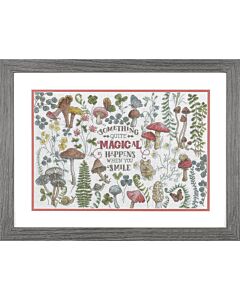 Dimensions borduurpakket Magie van het Bos 70-35430 telpatroon