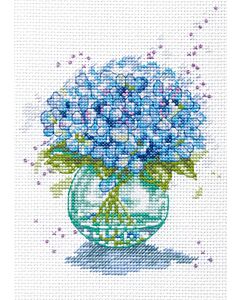 Dimensions borduurpakket bloemenvaas 70-65217 telpatroon