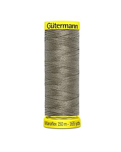 Gütermann Maraflex kleur 802 off white is een elastisch naaigaren