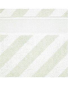 Gastendoek mint streep met borduurrand van Rico design 740261.61