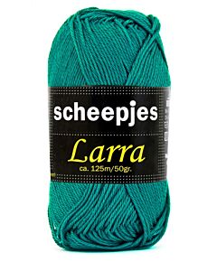 SCheepjeswol Larra kl.7424 petrol glanskatoen