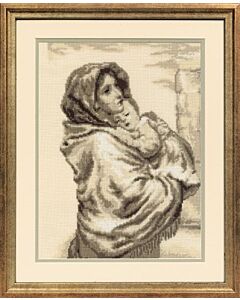 Borduurpakket onze lieve vrouw om te borduren van Vervaco