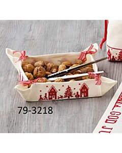 Permin borduurpakket Mandje met Huisjes 79-3218