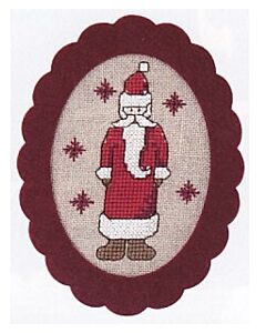 Borduurpakket Vilthangertje kerstman