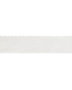 Borduurband wit