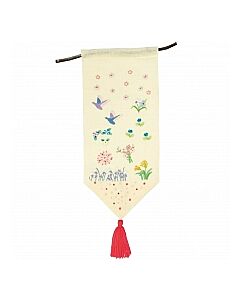 Borduurpakket wandhanger vogels en bloemen rico 80402.52.00