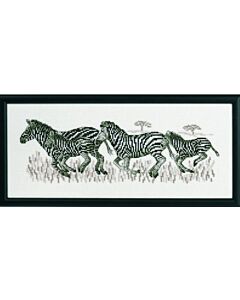 Permin borduurpakket zebra's om te borduren 12-8325