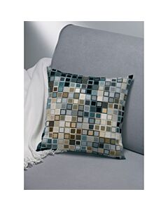 Permin borduurpakket kussen met vierkanten om te borduren 83-8809  met telpatroon