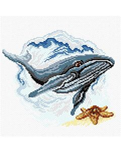 Orchidea borduurpakket walvis 8902 telpatroon