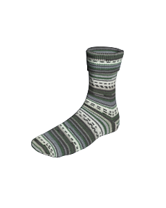 Lang Yarns Super Soxx gemstones kl.392 is een 4 draads sokkenwol