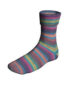 Lang Yarns SuperSoxx Color 4ply FjordSoxx kl.540 is een 4 draads sokkenwol