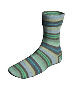 Lang Yarns SuperSoxx Color 4ply DiscoSoxx kl.520 is een 4 draads sokkenwol