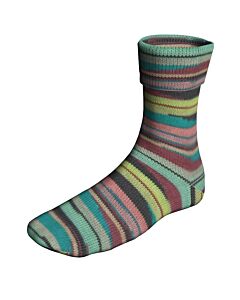 Lang Yarns SuperSoxx Color 4ply FjordSoxx kl.536 is een 4 draads sokkenwol 