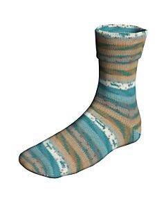 Lang Yarns SuperSoxx Color 4ply CakeSoxx kl.541 is een 4 draads sokkenwol