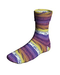 Lang Yarns SuperSoxx Color 4ply CakeSoxx kl.541 is een 4 draads sokkenwol