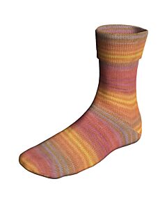 Lang Yarns SuperSoxx Color 6ply Time of day Soxx kl.529 is een 6 draads sokkenwol