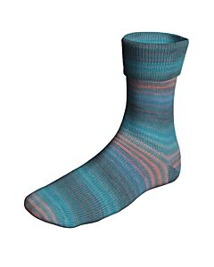 Lang Yarns SuperSoxx Color 6ply Time of day Soxx kl.532 is een 6 draads sokkenwol