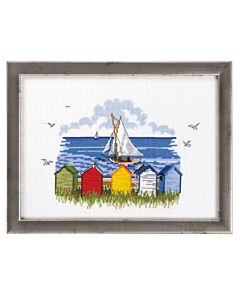 Permin borduurpakket zeiltocht op zee 92-8121 telpatroon