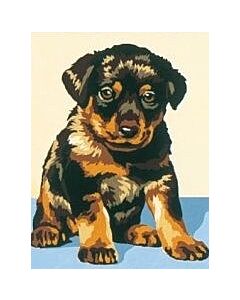 Seg de Paris voorbedrukt stramien pup in halve kruissteek 9213.47a