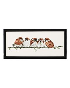 Borduurpakket huismussen van Permin 92-2441